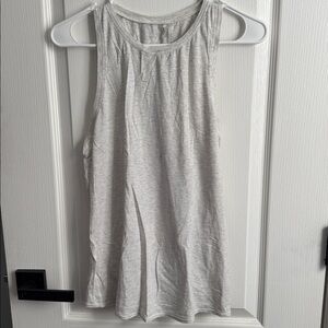 Gray Sleeveless Tank Top